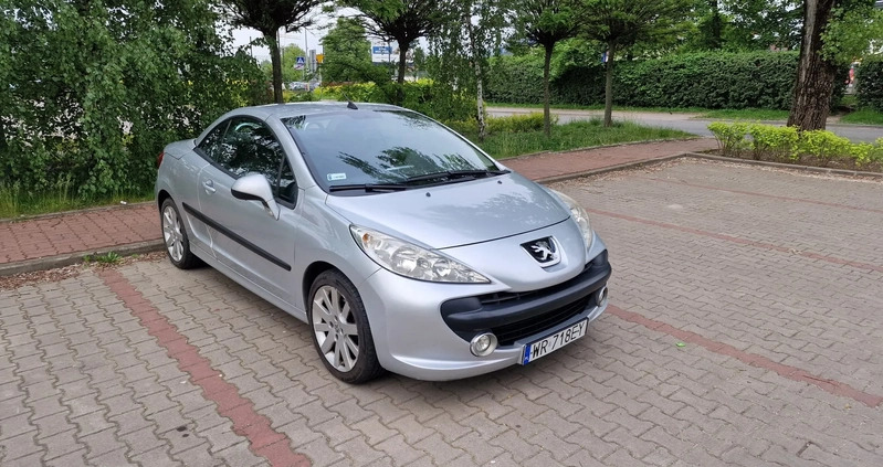 Peugeot 207 CC cena 11000 przebieg: 130000, rok produkcji 2009 z Warszawa małe 22